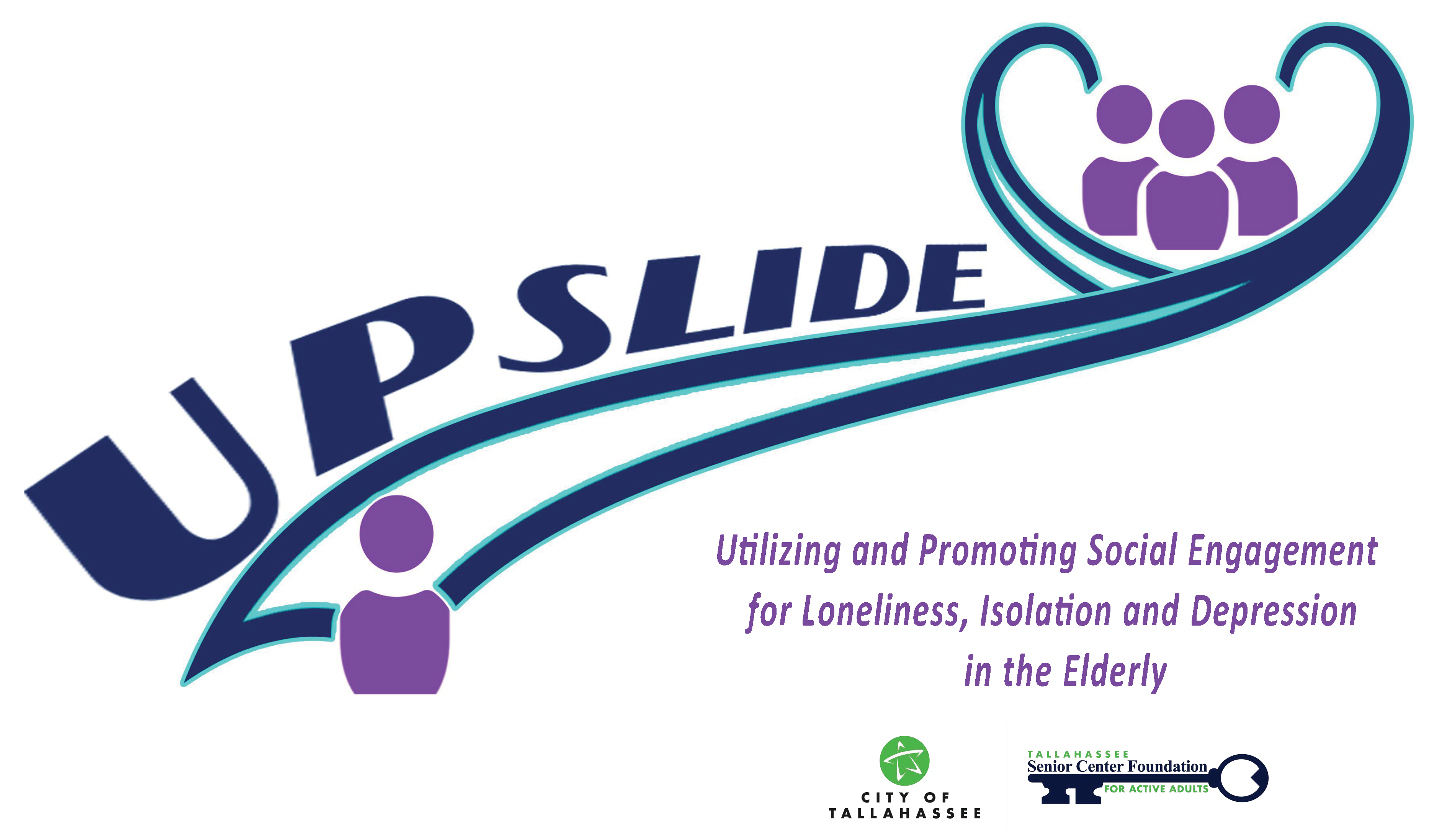 Upslide Logo with Tagline